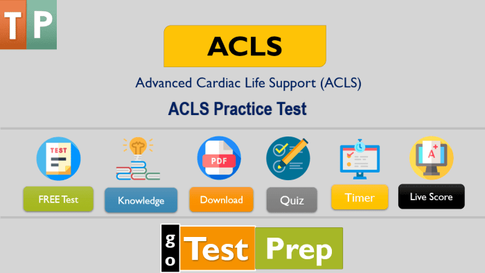 Acls post test answer key 2022