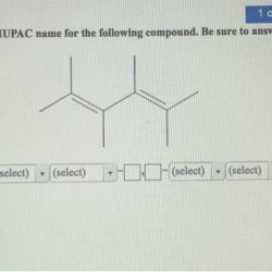 Give an acceptable iupac name for the following compound.